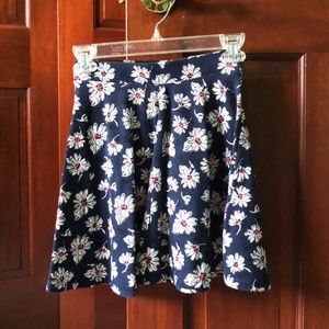 Floral Mini skirt